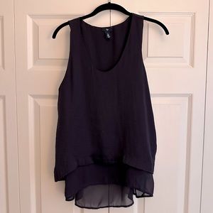 Gap Factory - Purple Sleeveless Tunic Blouse